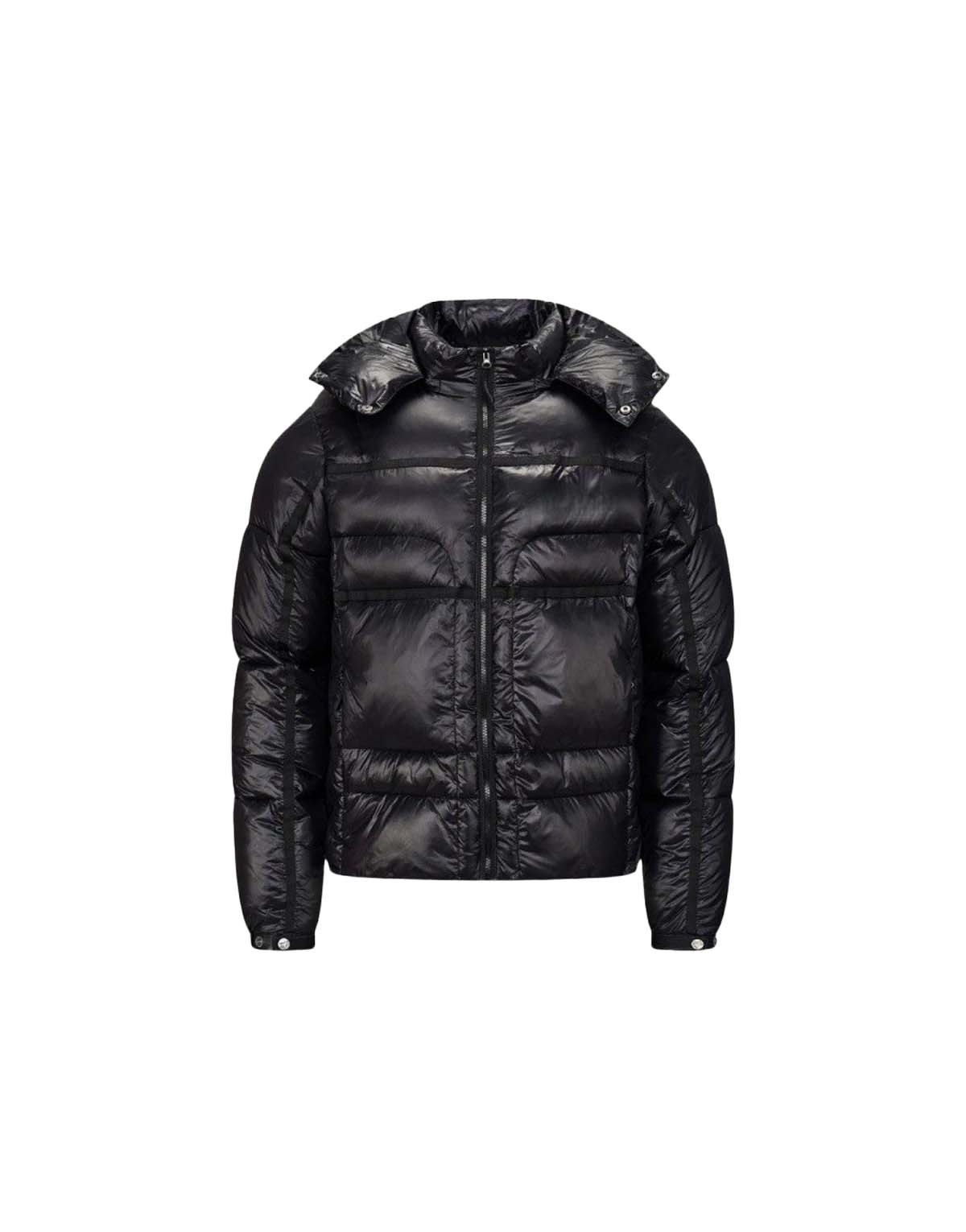 Casual Windproof Warm Hooded Padded Cotton Jacket-mc960-1